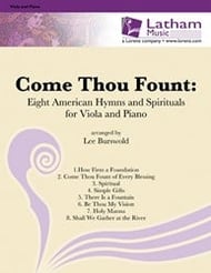 COME THOU FOUNT EIGHT AMERICAN HYMNS VIOLA AND PIANO cover Thumbnail